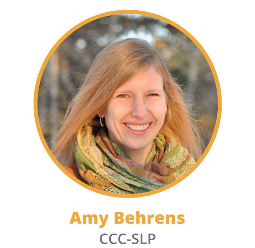 Amy Behrens, speech therapist