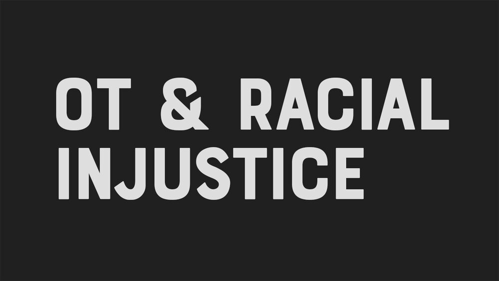 Occupational therapy and racial injustice
