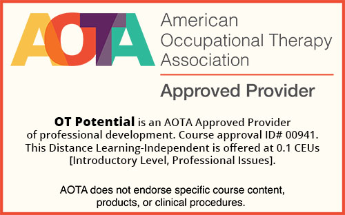 This course on OT, eHealth, and Participatory Medicine is AOTA approved!