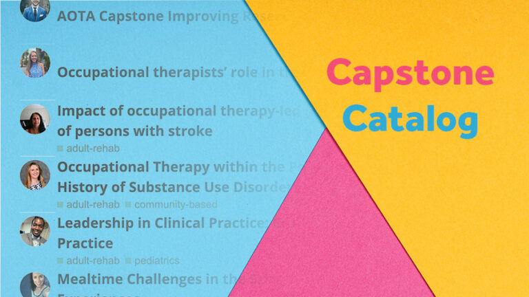 occupational therapy doctoral capstone project examples