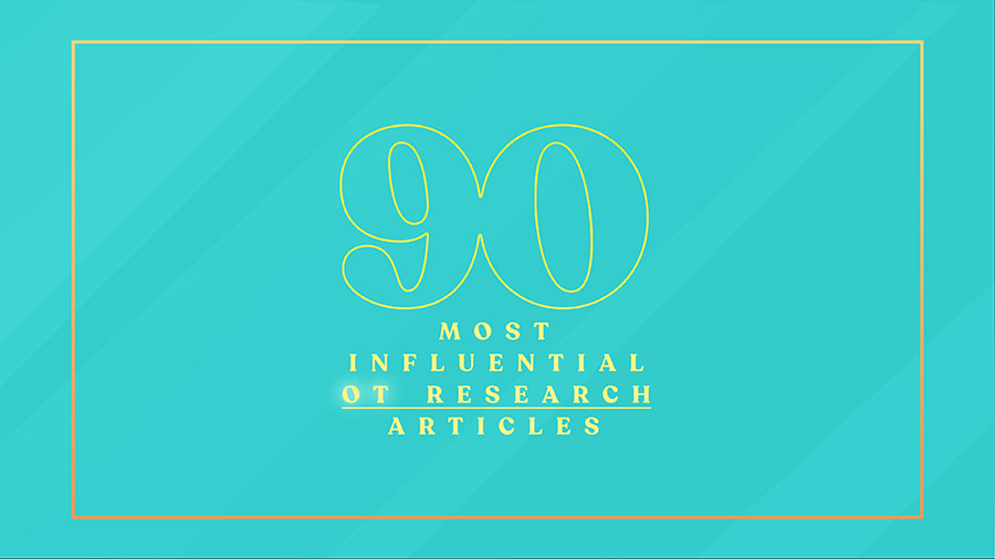 90 Most Influential OT Research Articles