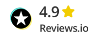 4.9 Reviews.io rating