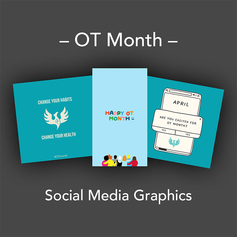 OT Month Social Media Graphics