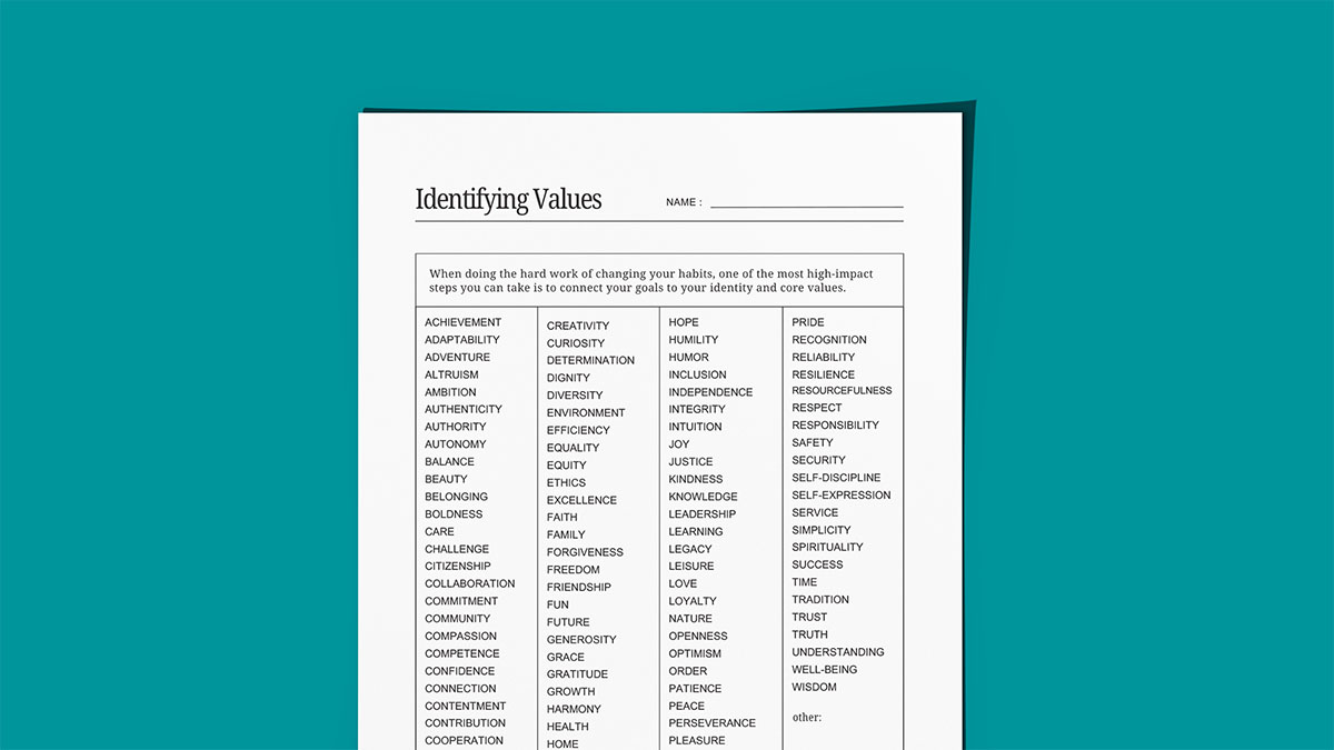 values-list-mockup